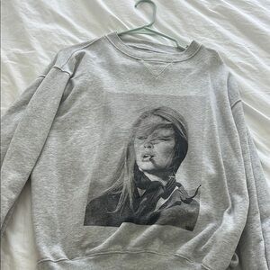 Anine Bing Heather Gray Crewneck